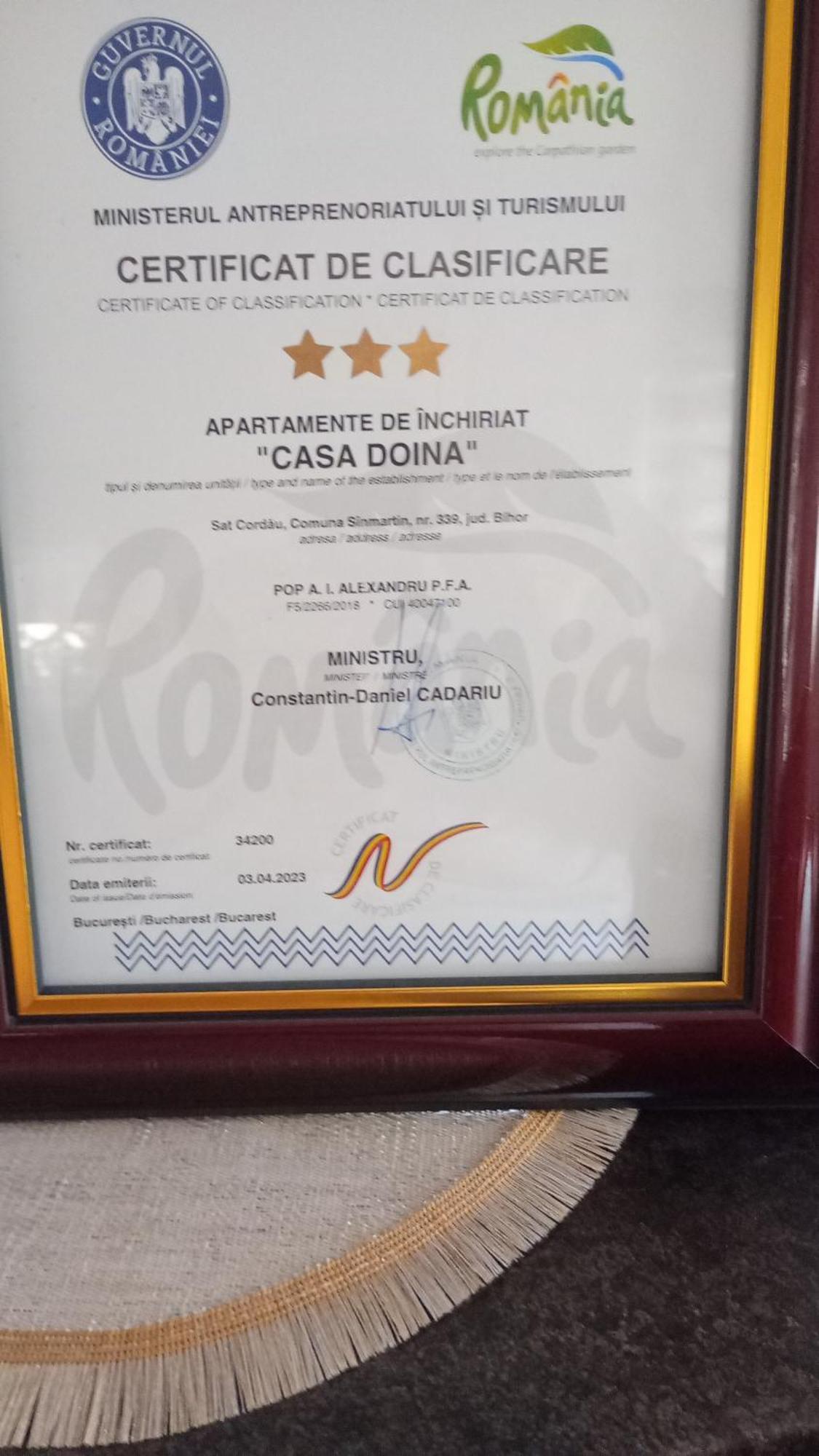 Ferienwohnung Casa Doina Băile Felix Exterior foto